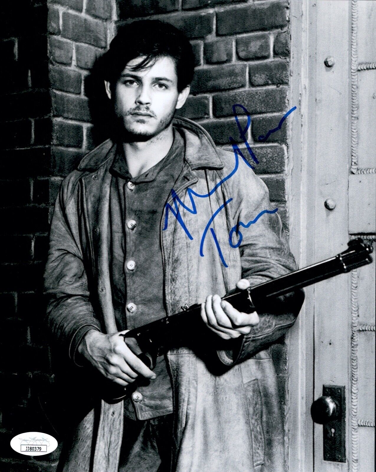 MICHAEL PARé Signed 8x10 STREETS OF FIRE Photo Poster painting PARE Autograph JSA COA Cert