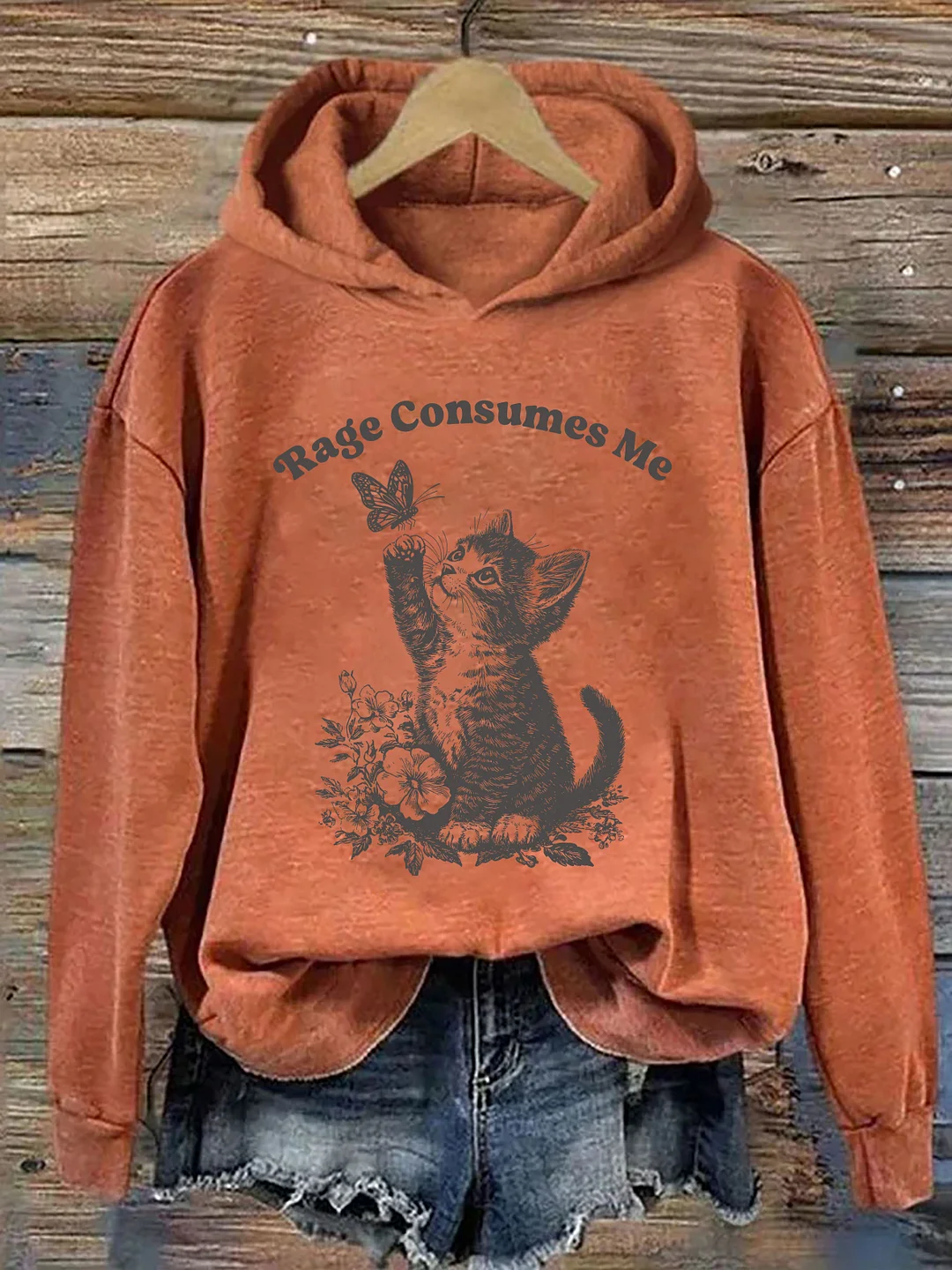 Rage Consumes Me Hoodie