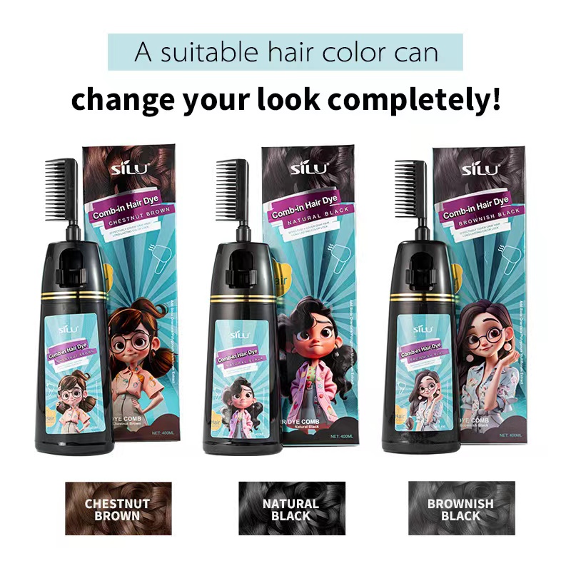 Organic plant brown and black hair dye hair dye magic comb Bath supplies (shampoo, conditioner, soap, hair oil and all other bath products) Cosmetics (foundation, eye shadow, eyeliner, perfume, manicure and other cosmetics) Skin care products (moisturizing lotions, facial cleansers, sunscreens, facial cleansers, aromatherapy, essential oils and other skin care products for various parts of the body) OEM customization (outer packaging, bottle body, fragrance, capacity, material, and LOGO can all be customized) wholesale, factory direct sales, affordable prices, low, medium and high quality are your choice, welcome to consult
