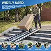 [US Local Warehouse] 8 Feet Retractable Wheelchair Ramp 94x7.4inch Handicap Ramp 661LBS Capacity Wheel Chair Ramps for Home Entry Steps Stairs Doorways
