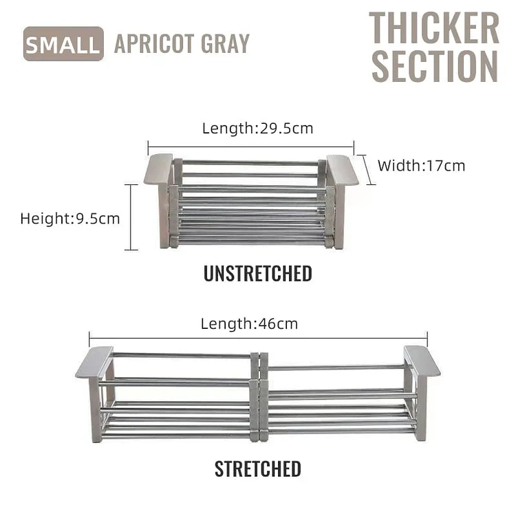 Extend kitchen sink drain basket