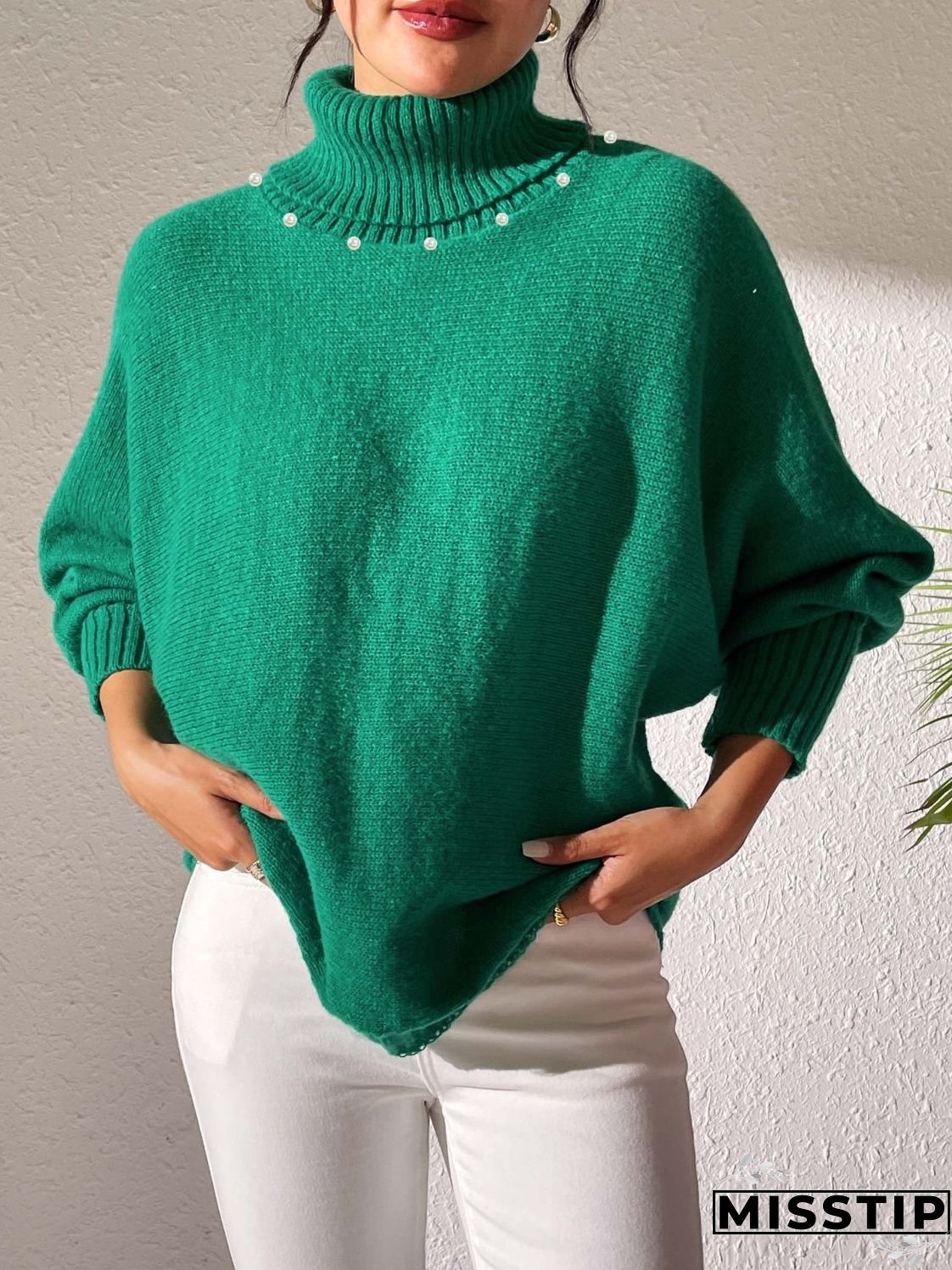 Turtleneck Long Sleeve Sweater