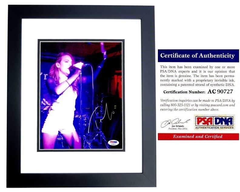 Tove Lo Signed Autographed Singer Songwriter 8x10 Photo Poster painting Custom FRAMED + PSA/DNA