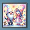 Diamond Painting -DIY Round Drill Couple Gnome
