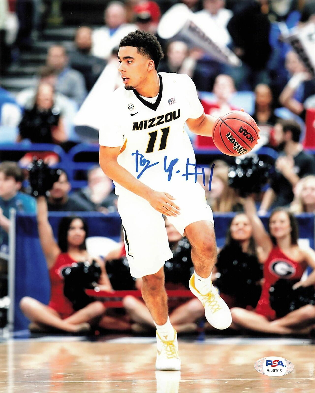 Jontay Porter signed 8x10 Photo Poster painting PSA/DNA Mizzou Autographed