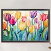 (Big Size)Tulip - 11CT Stamped Cross Stitch 60*40cm/23.62*15.75in