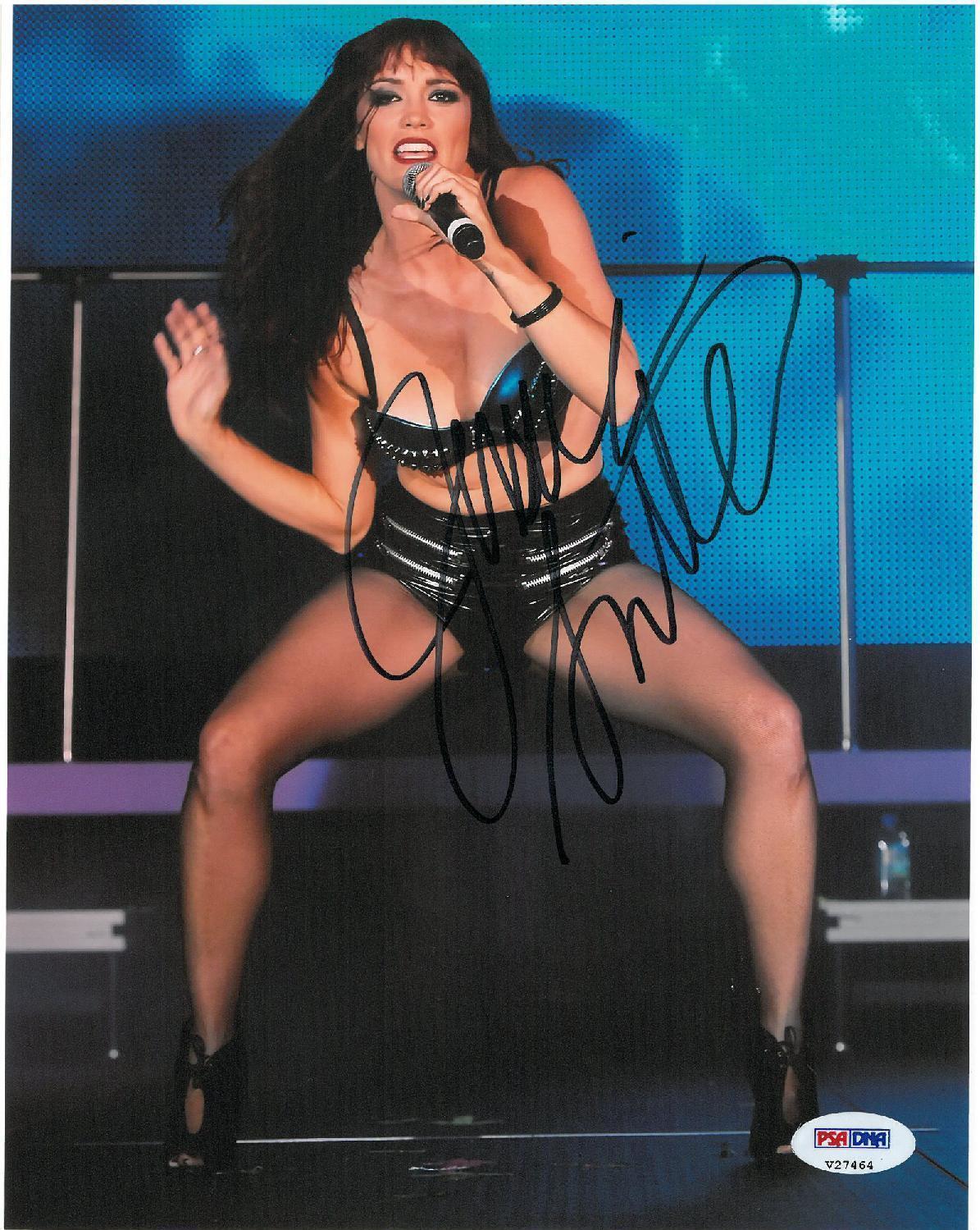 Jessica Sutta Signed Pussycat Dolls Authentic 8x10 Photo Poster painting (PSA/DNA) #V27464