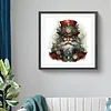 (US Only)Paint By Numbers Kit On Canvas DIY Oil Art Santa Claus Picture Home Decor40x40cm