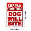 Dog will bite- Vintage Metal Signs(8*12Inch/12*16Inch)