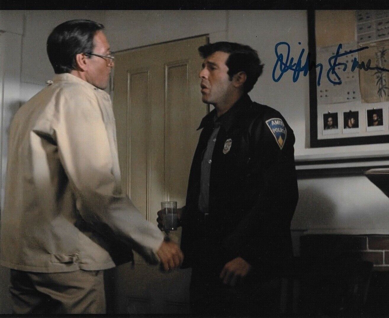 * JEFFREY KRAMER * signed 8x10 Photo Poster painting * JAWS * PROOF * COA * 9