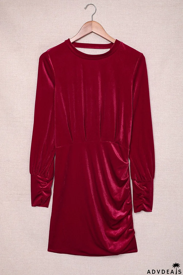 Velvet Mini Dress