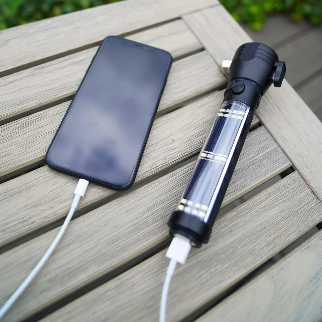 HaloXT Tactical Solar Flashlight