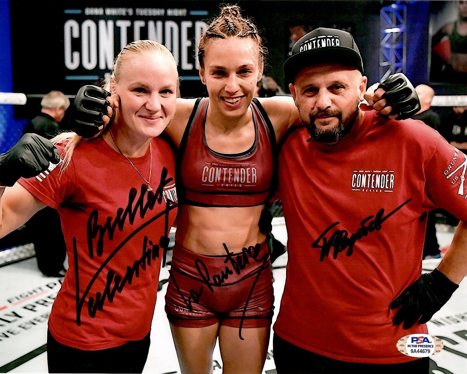 Antonina/Valentina Shevchenko Pavel Fedotov autograph signed 8x10 Photo Poster painting UFC PSA