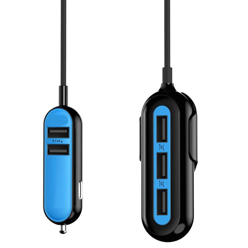 Car Phone Charger with 5 USB Ports | 168DEAL