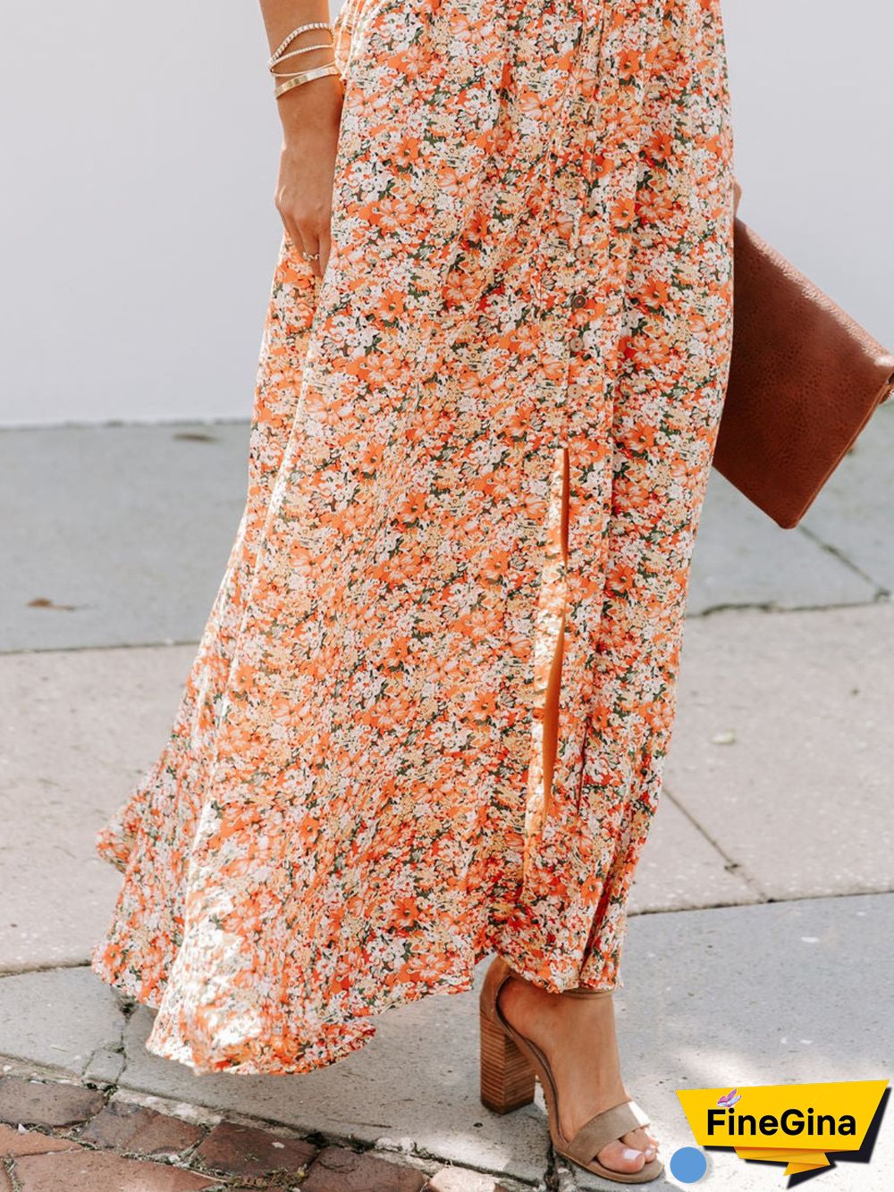 Casual Floral Skirts