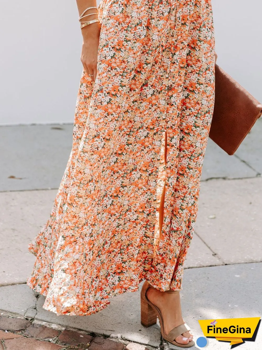 Casual Floral Skirts