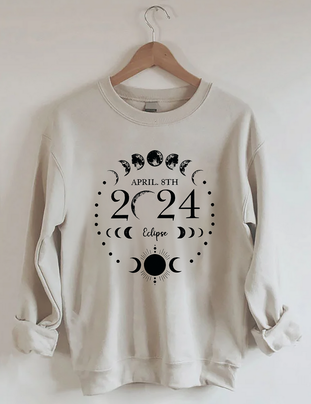 Total Solar Eclipse April 8th 2024 Sweatshirt