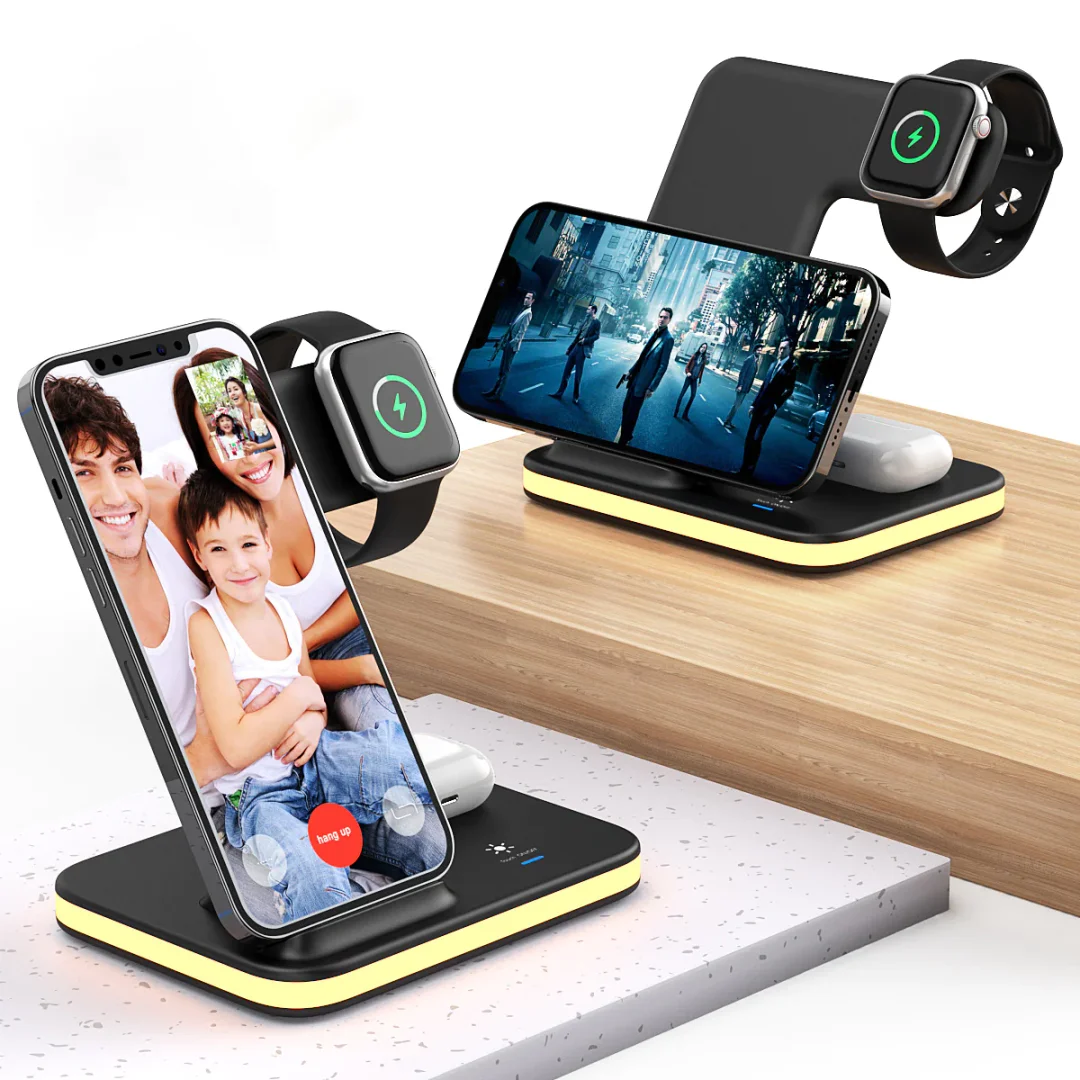 Three-in-one Wireless Multi-function Charger