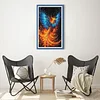 Phoenix - Full Embroidery 3 Strands 11CT Stamped Cross Stitch - 40*70CM - Large Size