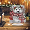 Double Sided Effect Acrylic Special Shaped Cute Animal Desktop Diamond Art Kits for Table Desk Decoration