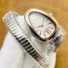 BV Factory Women's Noble and Elegant  Steel Strap Watches Top Quality Serpenti Super Clone Cal.B330 Movement