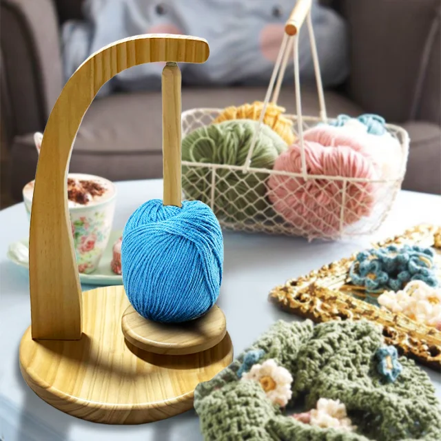Wool Jeanie Pendulum Yarn Knitting and Crochet Yarn Feeder Holder