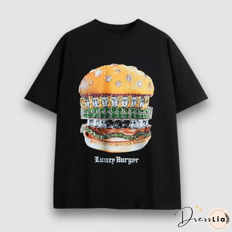 Diamond Hamburger Printed Tee