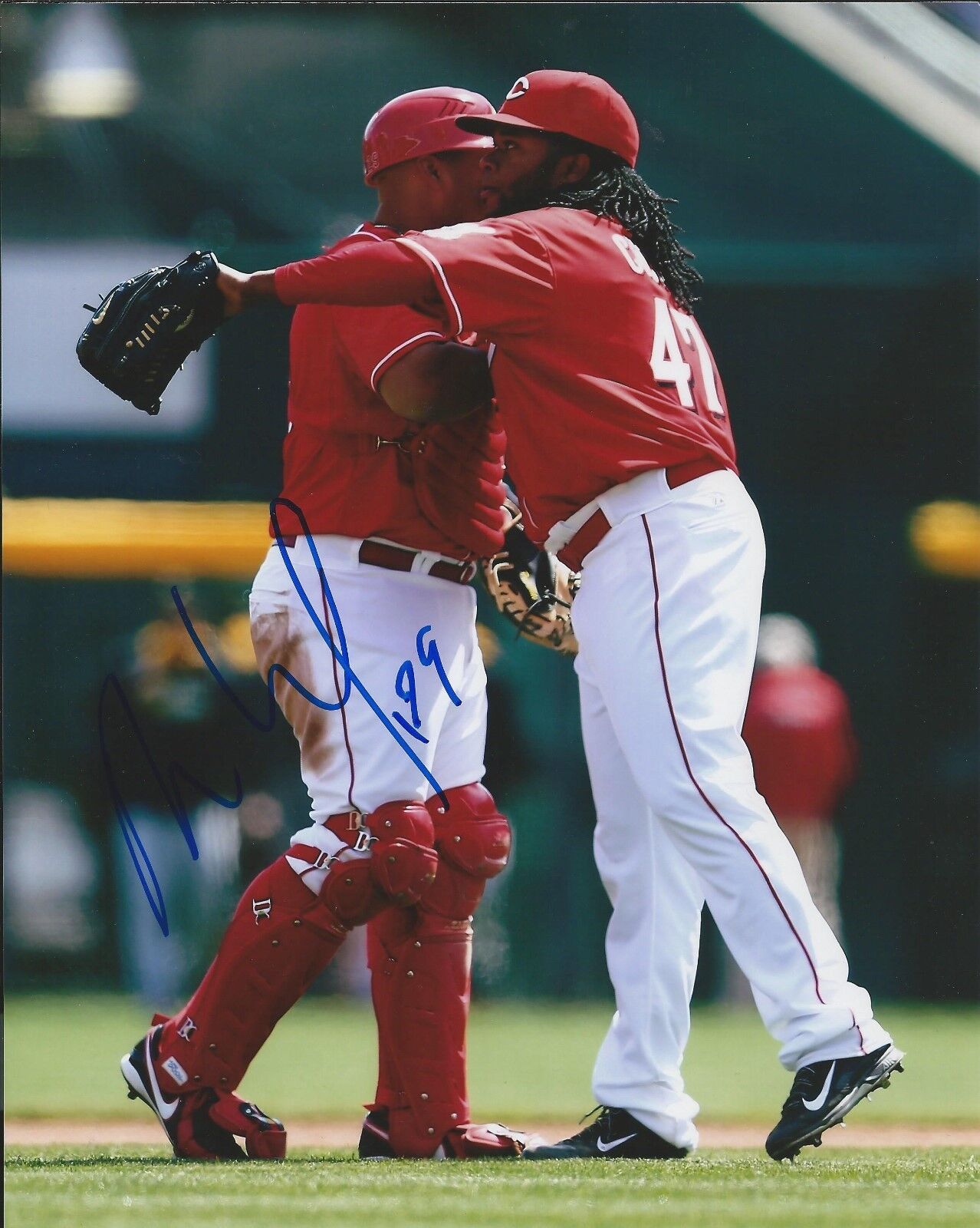 BRAYAN PENA signed autographed CINCINNATI REDS 8x10 Photo Poster painting