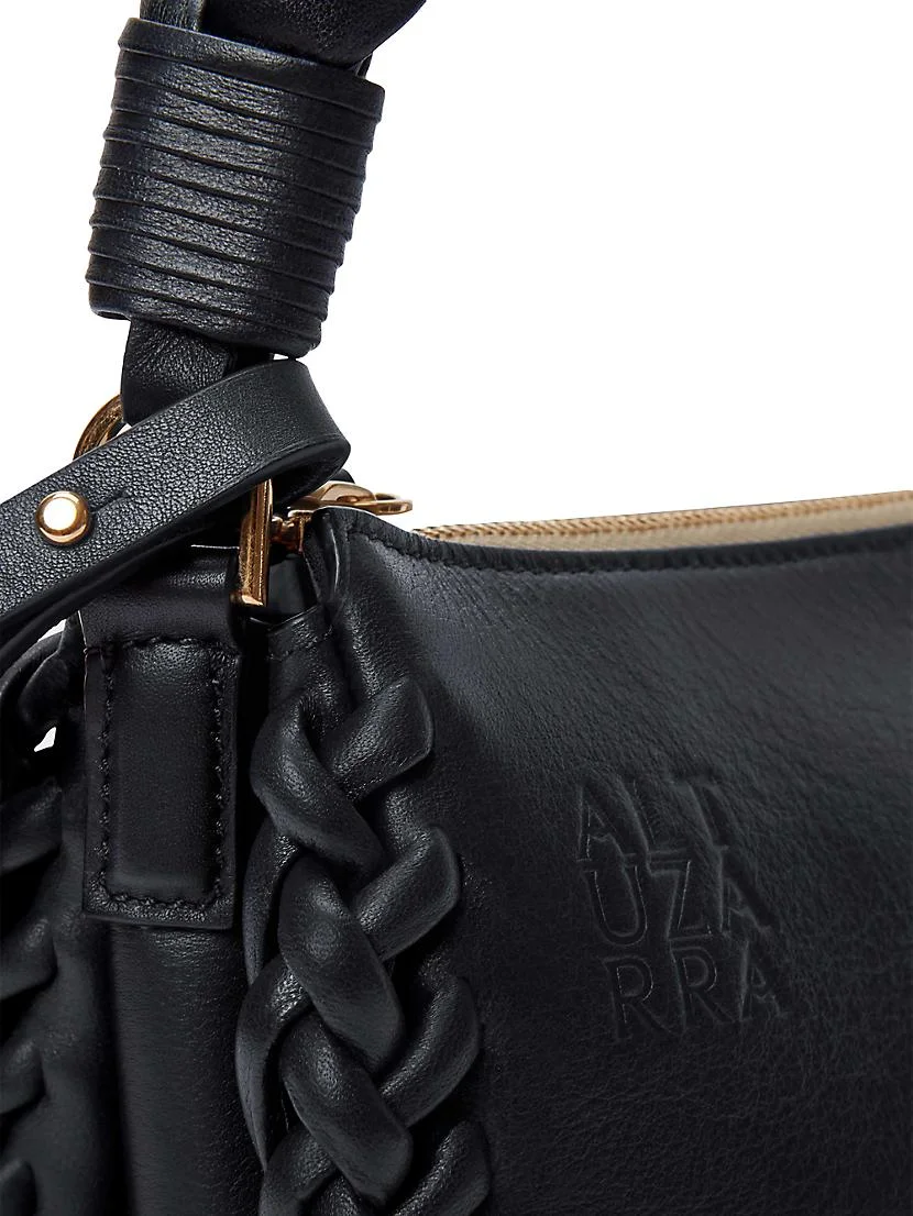 Altuzarra Small Braided Leather Top Handle Bag
