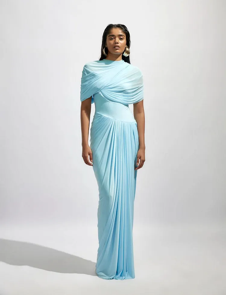 MILA | WRAP MAXI DRESS