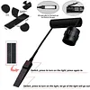 LED Flashlight 5 Modes Rechargeable Flashlight Waterproof Outdoor Portable Torch