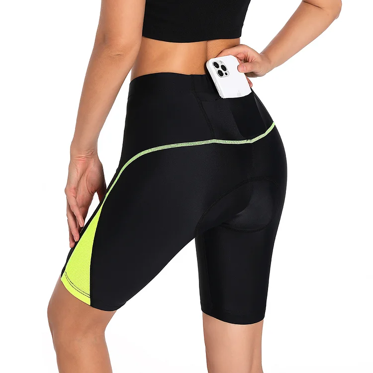 Women's gel padded online bike shorts