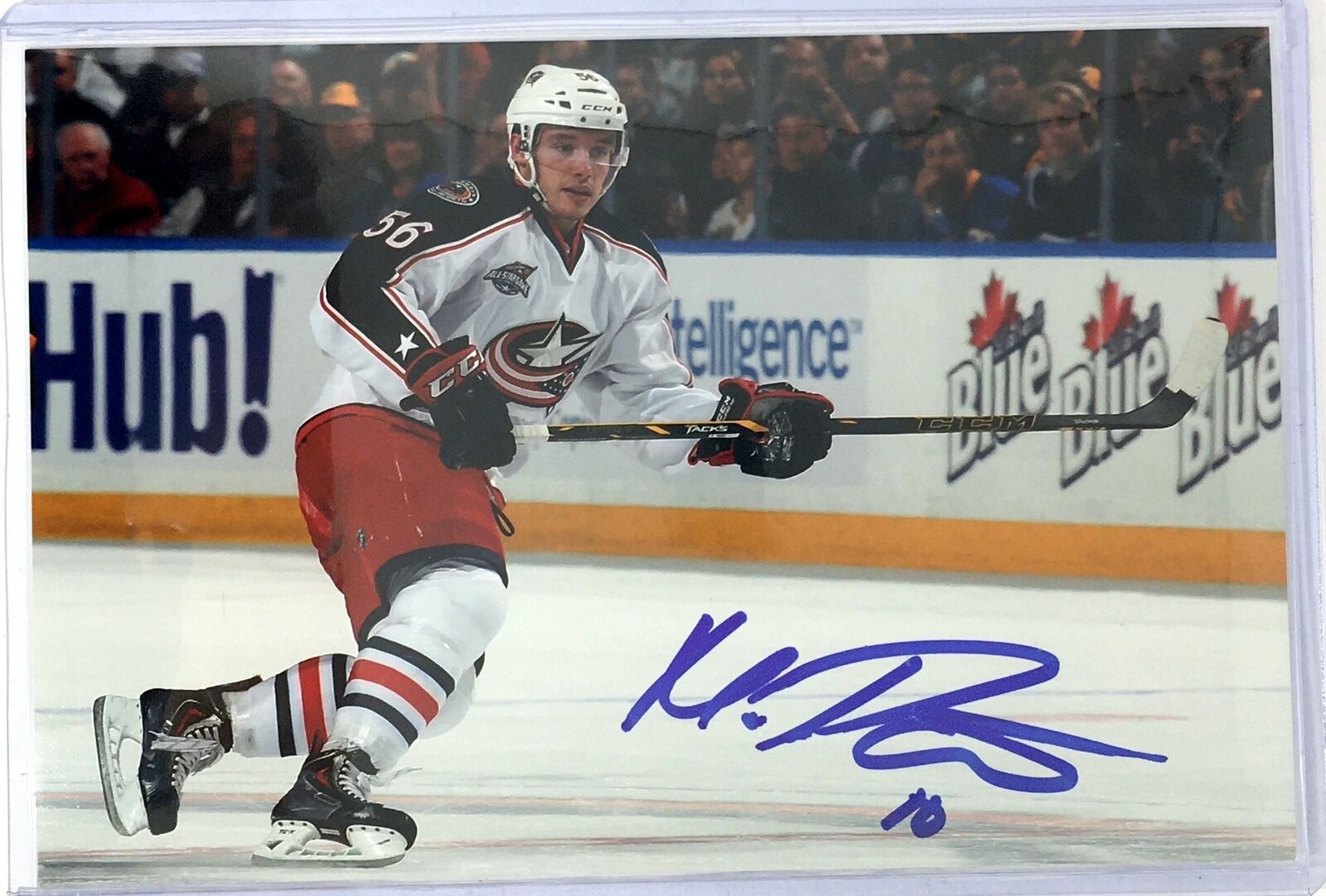 Marko Dano Signed 4x6 Photo Poster painting Blue Jackets Blackhawks Jets Avalanche Autograph