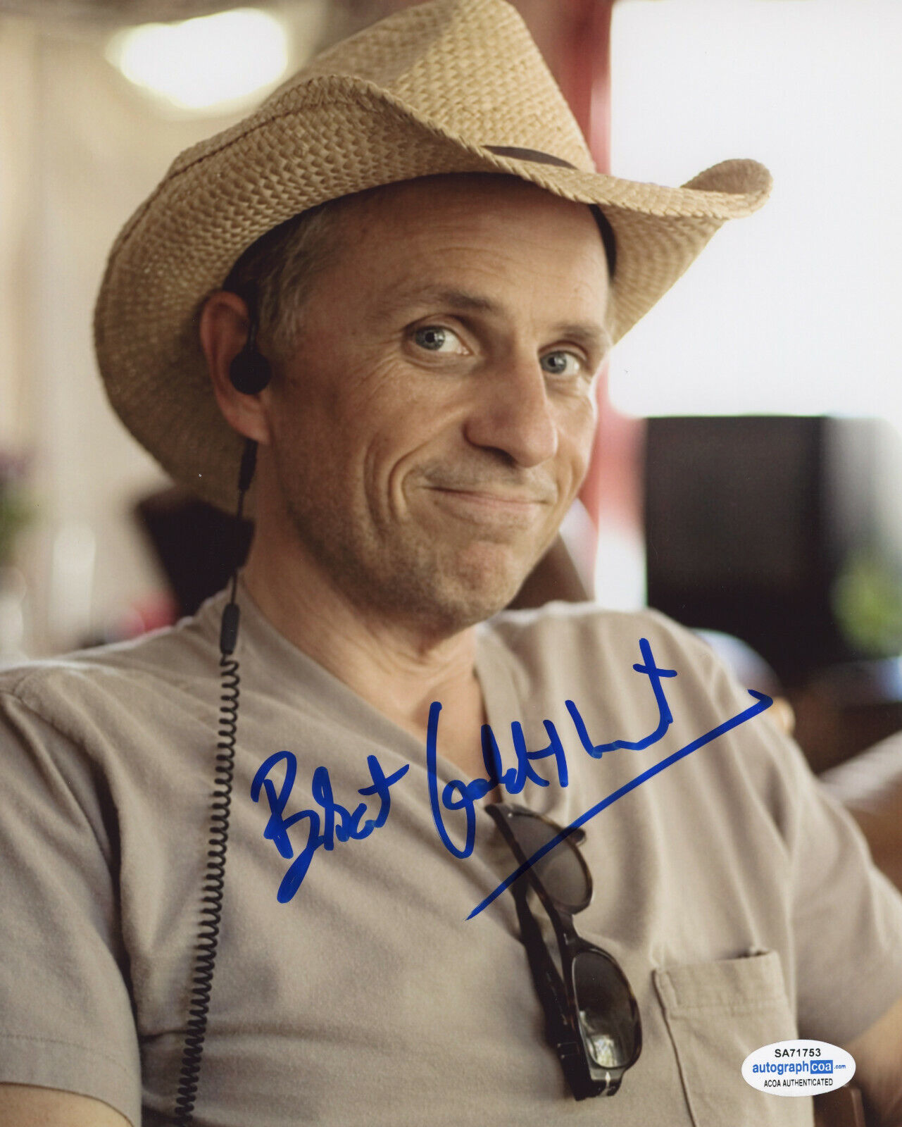 BOBCAT GOLDTHWAIT SIGNED 8x10 Photo Poster painting! SHAKES THE CLOWN POLICE ACADEMY ACOA PROOF!