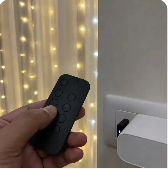 Choose curtain light pattern