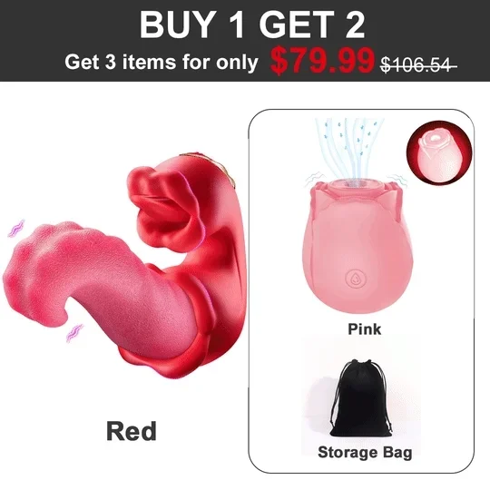 3 in 1 Multifunctional Vibrator with Swinging Tongue for Ultimate Clitoral and G Spot Pleasure