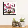 5D DIY Full Square Drill Diamond Painting Gnome Kit Home Decor Art Craft 35x35cm