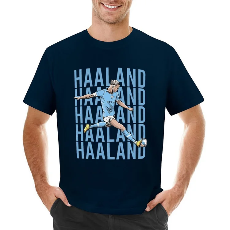 Erling Haaland Inspired illustration Men's T-shirt
