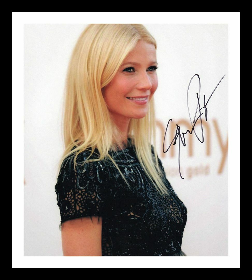 Gwyneth Paltrow Autograph Signed & Framed Photo Poster painting