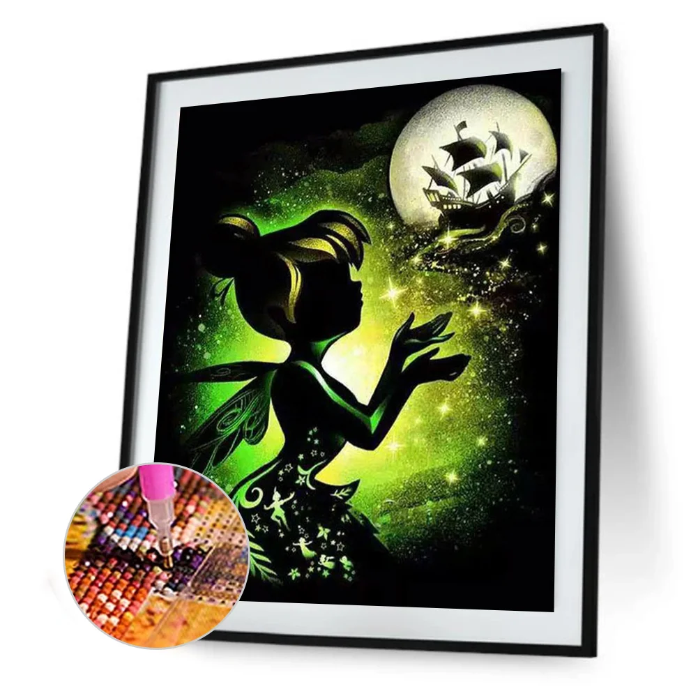 Diamond Painting - Full Round Drill - Princess(30*40cm)