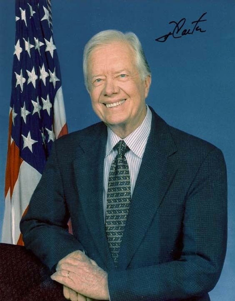 Jimmy carter signed autographed 11x14 Photo Poster painting