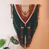 Purely Handmade Ethnic Style Tassel Wall Hangings Decorated with Handmade Tapestries