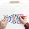 DIY Diamond Painting 7 Color Night Light Lamp Home Decoration Ornament Gift Kit(Cat)