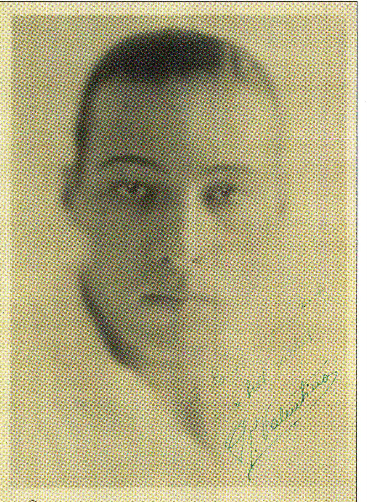 RUDOLPH VALENTINO Signed Photo Poster paintinggraph - Film Actor - preprint