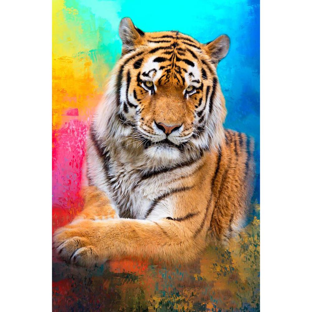 

Tiger - Round Drill Diamond Painting - 30*40CM, 501 Original