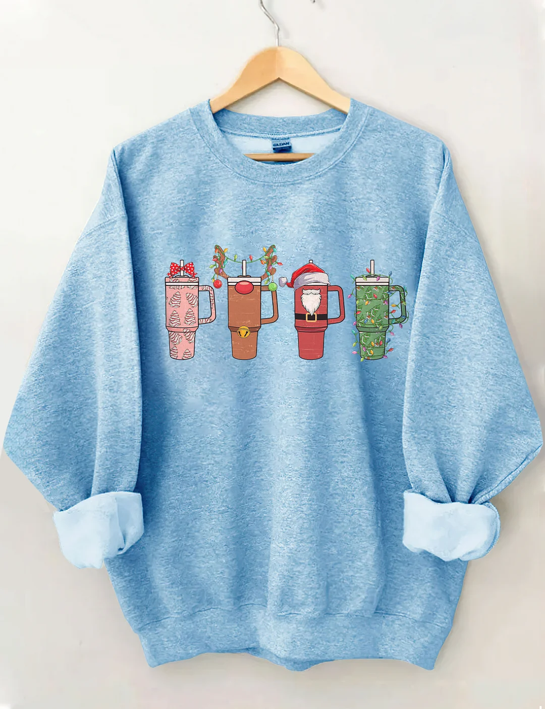 Retro Obsessive Cup Disorder Christmas Sweatshirt