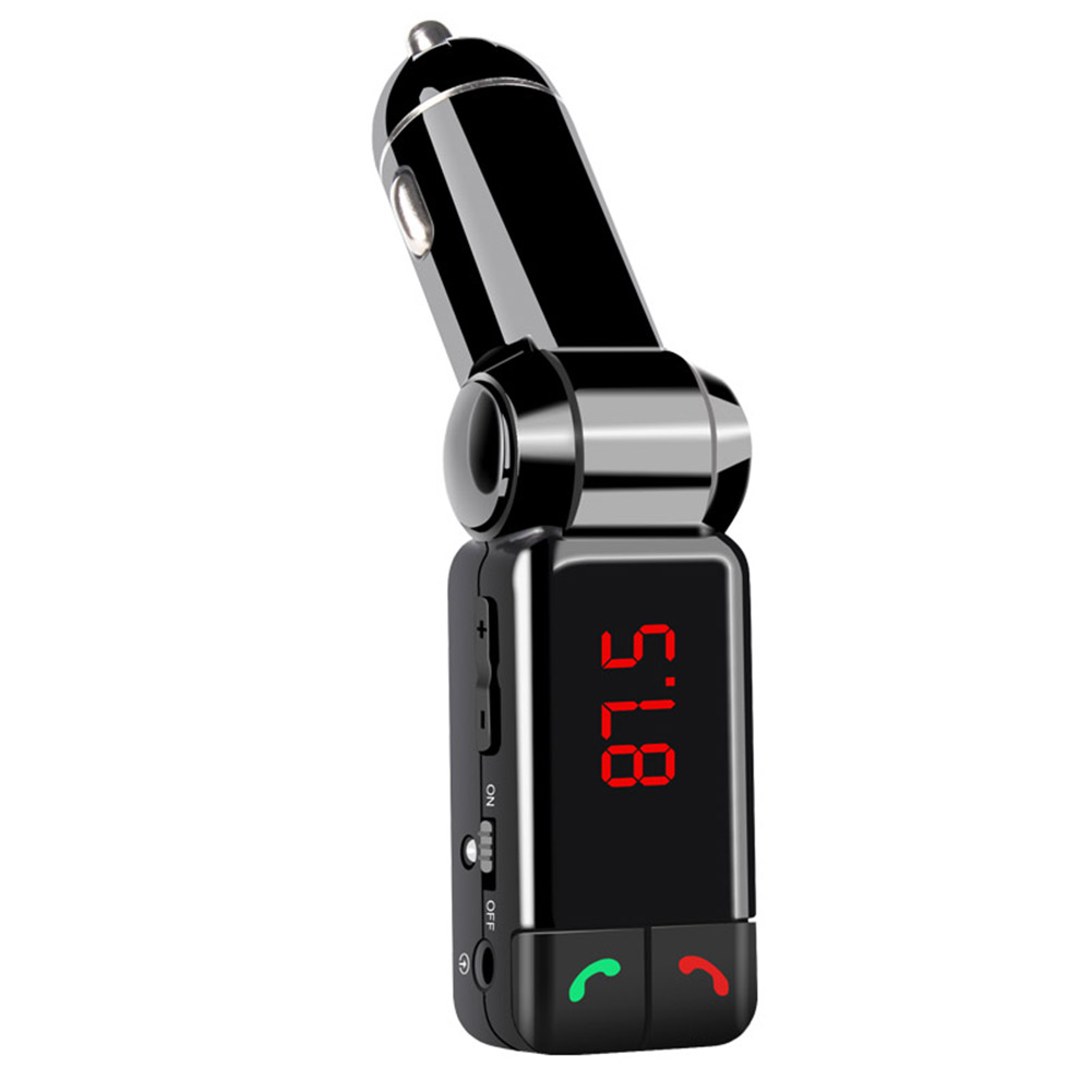 

BC06B FM Transmitter for Car Bluetooth Hands Free MP3 Player USB Charger, 501 Original