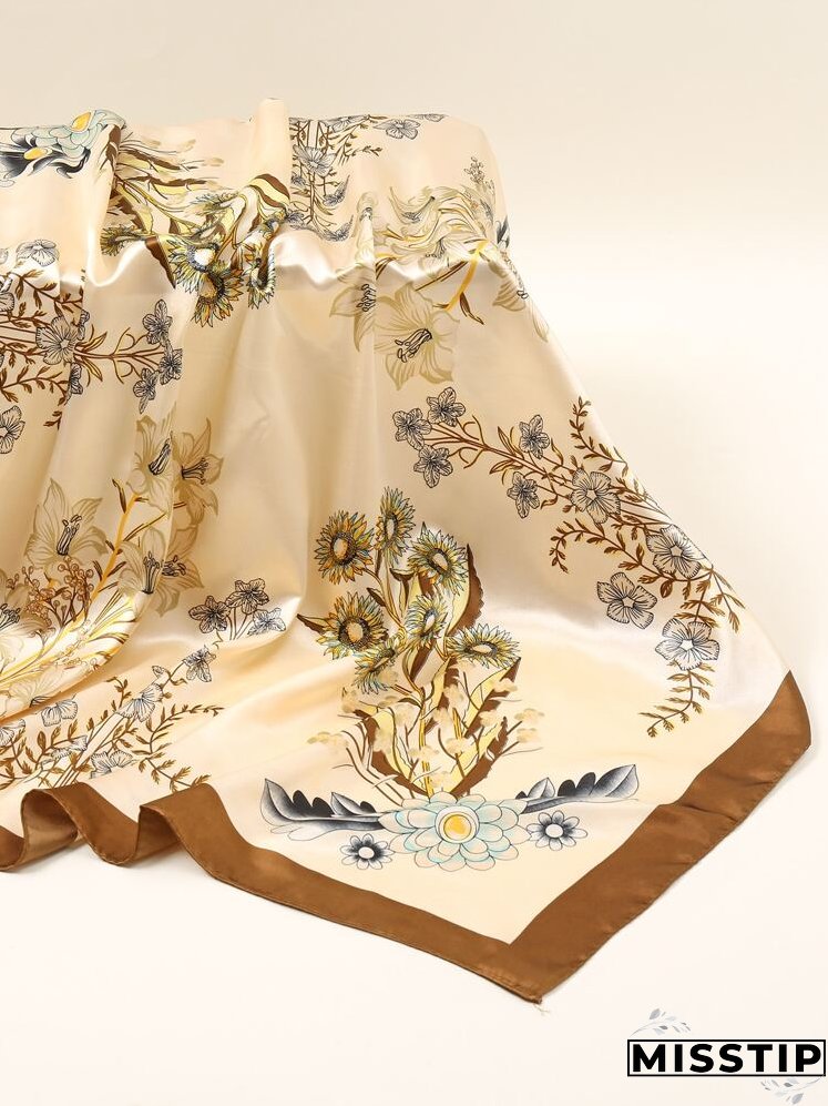 Flower Print Bandana