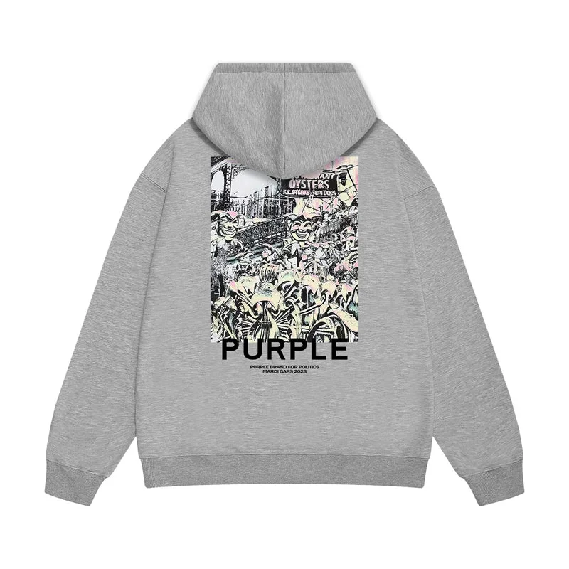 Purple Fashion Hoodie