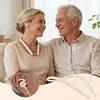 BT Neckband Hearing Aids Earphones Rechargeable Neckband Hearing Amplifier with Noise Cancelling for Men Women Seniors Hearings Loss